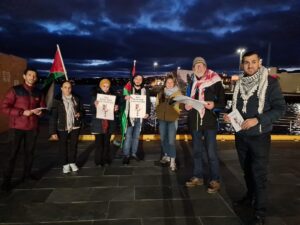 Palestinakomiteen i Vest-Agder aksjonerer 