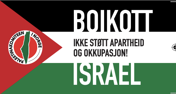 Boikott Israel-klistremerke